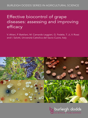cover image of Effective biocontrol of grape diseases